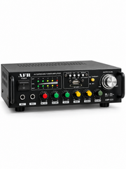 AFR AMP-525 AV Surround Tuner Amplifier with USB, SD Card, FM Radio, Mic Inputs & Karaoke Controls