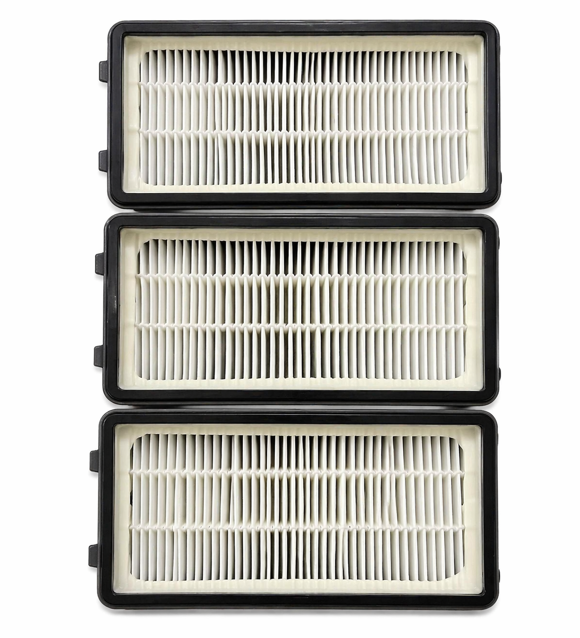 Lot de 3 filtres HEPA pour aspirateur – Filtres de remplacement haute efficacité pour la poussière, les allergènes et les particules fines