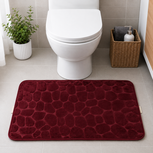 Non-Slip Memory Foam Bath Mat for Bathroom and Shower