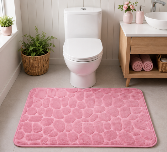 Non-Slip Memory Foam Bath Mat for Bathroom and Shower
