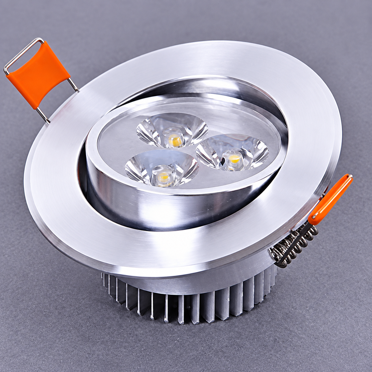 Downlight LED Ceiling Lamp – 3W Recessed Round LED Spotlight, Cool White 6000K, 220V/110V (3W Non-Dimmable Option)