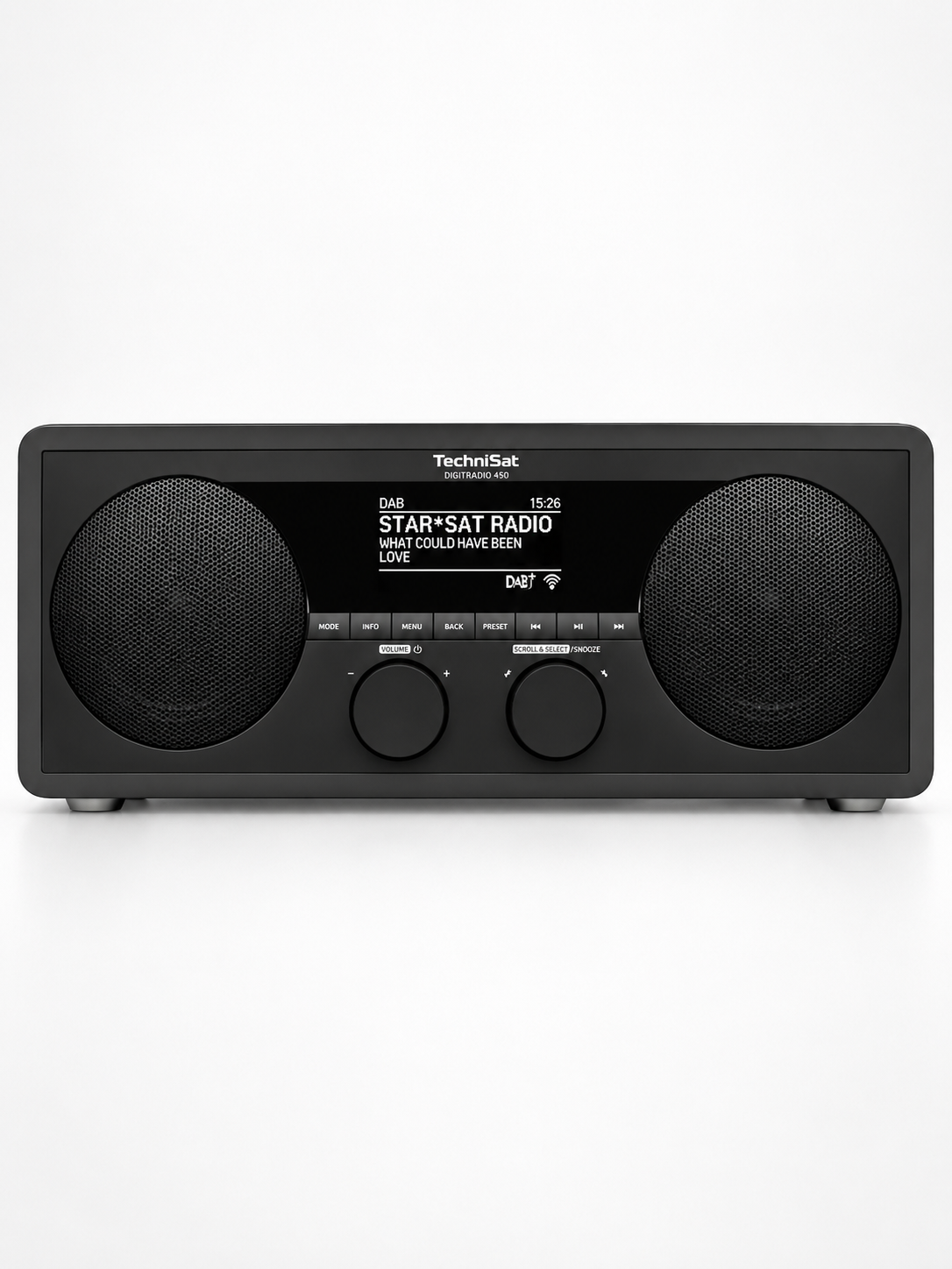 TechniSat DIGITRADIO 450 DAB+ Internet Radio with Bluetooth, Wi-Fi, UPnP & FM – 20W Stereo