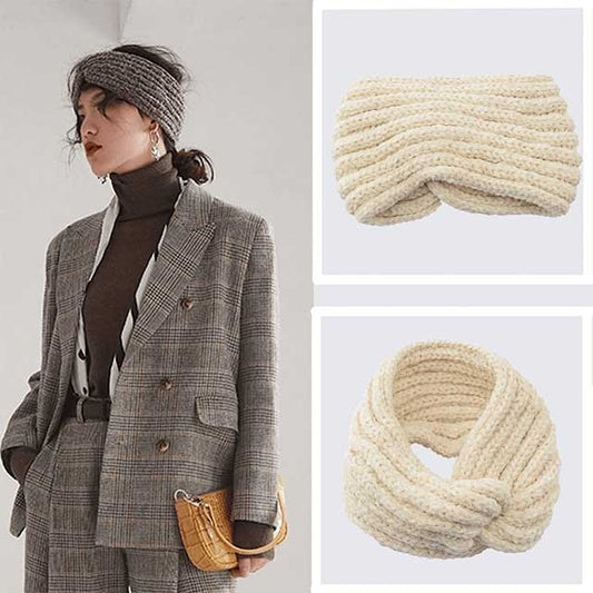 Chic Woolen Knitted Hairband