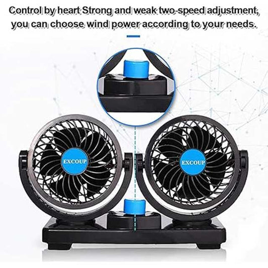Cigarette Lighter Car Cooling Fan