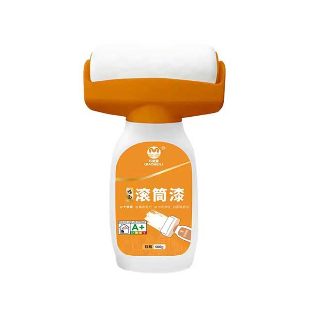 Clean Taste Environmental Protection Wall Paint – Latex Paint for Graffiti Repair & DIY Wall Renovation with Small Roller Brush