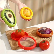 Clear Fruit & Vegetable Crisper Set – 1/4PCS Airtight Storage Containers for Avocado, Onion & More – Reusable, Freezer-Safe, Kitchen Organizer & Food Keeper