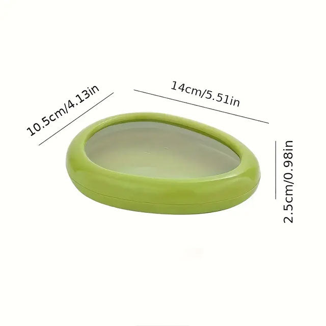 Clear Fruit & Vegetable Crisper Set – 1/4PCS Airtight Storage Containers for Avocado, Onion & More – Reusable, Freezer-Safe, Kitchen Organizer & Food Keeper