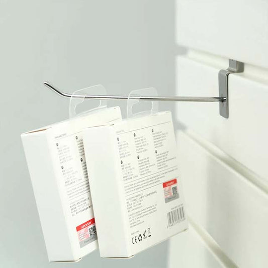 Clear Self-Adhesive Hanger Tabs Roll – Premium Sticky Plastic Tabs for Effortless Closet Organization