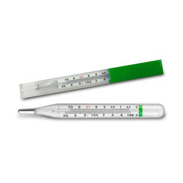 "Clinical Oval Mercury Thermometer – Fast, Accurate &amp; Easy-to-Use for Children &amp; Adults"