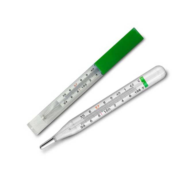 "Clinical Oval Mercury Thermometer – Fast, Accurate &amp; Easy-to-Use for Children &amp; Adults"