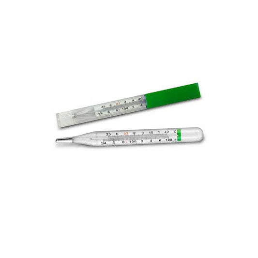 "Clinical Oval Mercury Thermometer – Fast, Accurate &amp; Easy-to-Use for Children &amp; Adults"