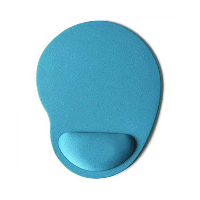 Comfort Mouse Pad with Wrist Rest – Thick Soft Ergonomic Mouse Mat for Laptop, PC & Gaming | Geometric Design Desk Pad