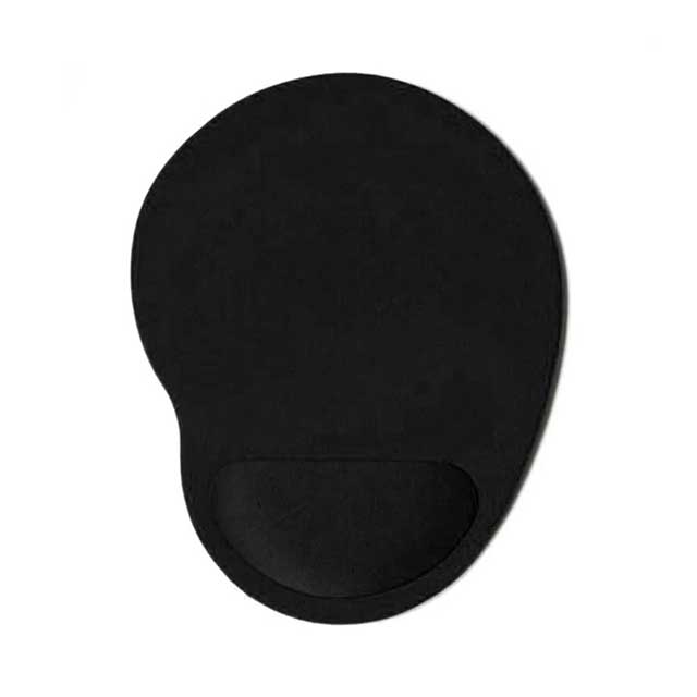 Comfort Mouse Pad with Wrist Rest – Thick Soft Ergonomic Mouse Mat for Laptop, PC & Gaming | Geometric Design Desk Pad