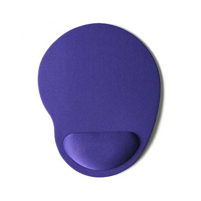 Comfort Mouse Pad with Wrist Rest – Thick Soft Ergonomic Mouse Mat for Laptop, PC & Gaming | Geometric Design Desk Pad