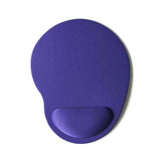 Comfort Mouse Pad with Wrist Rest – Thick Soft Ergonomic Mouse Mat for Laptop, PC & Gaming | Geometric Design Desk Pad