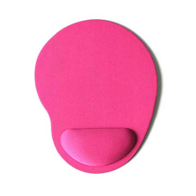 Comfort Mouse Pad with Wrist Rest – Thick Soft Ergonomic Mouse Mat for Laptop, PC & Gaming | Geometric Design Desk Pad