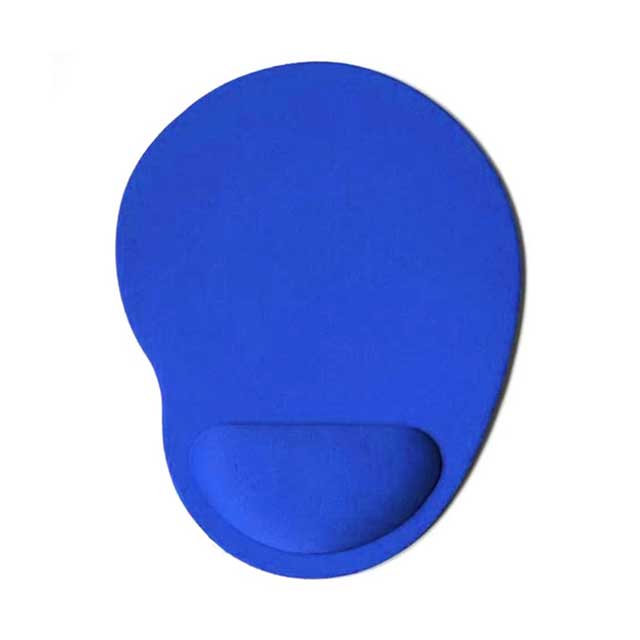 Comfort Mouse Pad with Wrist Rest – Thick Soft Ergonomic Mouse Mat for Laptop, PC & Gaming | Geometric Design Desk Pad