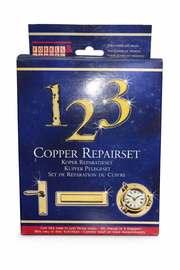 123 Copper & Brass Repair Set – 3-Step Cleaning, Polishing & Protection Kit for Metal Surfaces (Restores Shine & Removes Tarnish)
