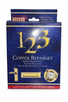 123 Copper & Brass Repair Set – 3-Step Cleaning, Polishing & Protection Kit for Metal Surfaces (Restores Shine & Removes Tarnish)