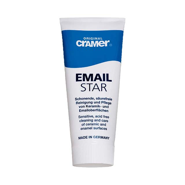 Cramer S203AMZ Ceramic/Enamel Repair Kit for Baths, Sinks &amp; Countertops - Alpine White, with Email Star 2-in-1 Cleaning &amp; Polishing Paste for Enamel Surfaces