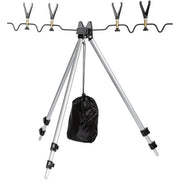 Crivit Aluminium Telescopic Rod Holder – Adjustable Fishing Rod Stand &amp; Feeder Holder