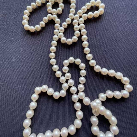 Cultured Pearl Endless Strand Necklace