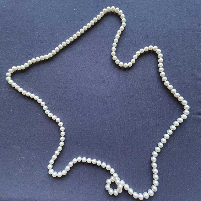 Cultured Pearl Endless Strand Necklace
