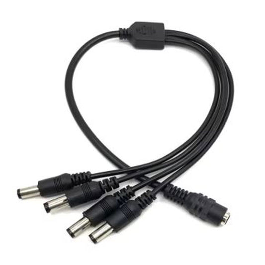 DC 12V One-In-Four Power Supply Busbar for Centralized Camera Monitoring &amp; CCTV Accessories