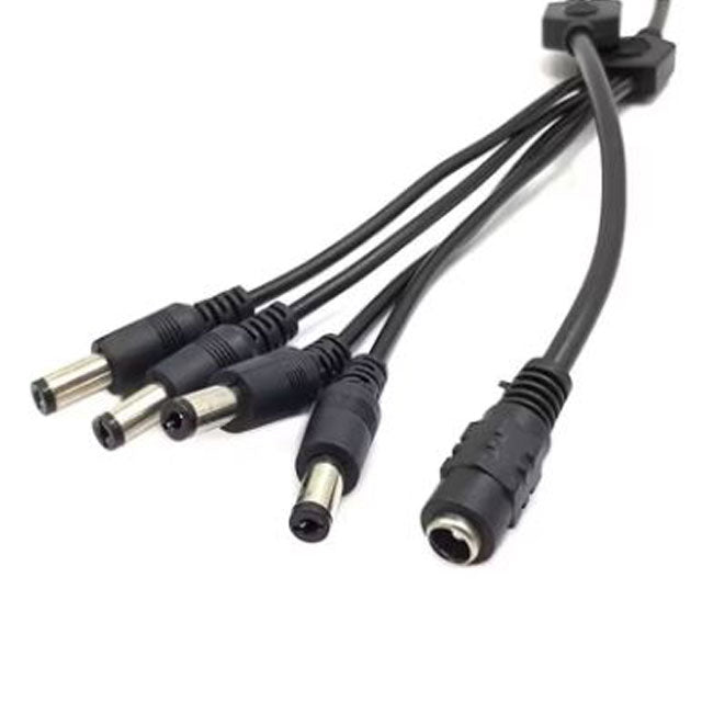 DC 12V One-In-Four Power Supply Busbar for Centralized Camera Monitoring &amp; CCTV Accessories