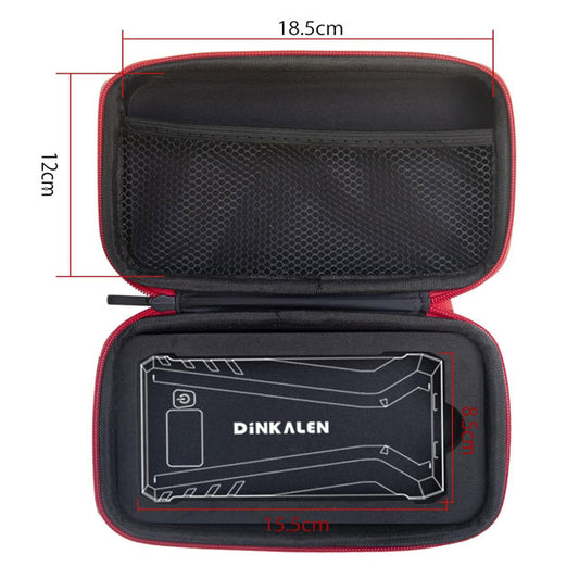 DINKALEN EVA Waterproof Portable Safety Case for Car Jump Starters &amp; Tools (S) – Durable Travel Protection Carrying Bag