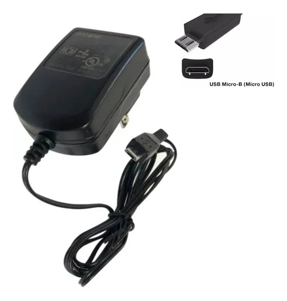 Chargeur de voyage Alcatel V8 original | Adaptateur de charge rapide 550 mA