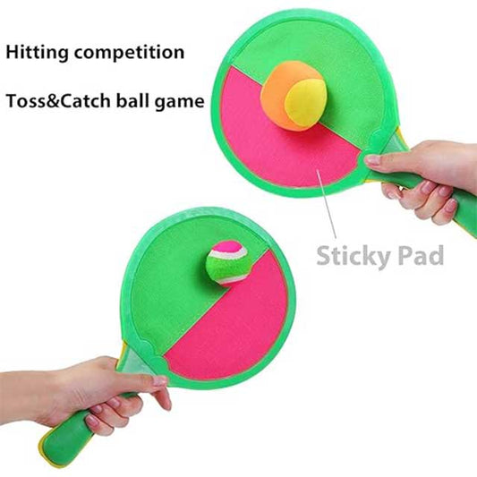 Dasis Fun Toss & Catch Paddle Racket Game Set