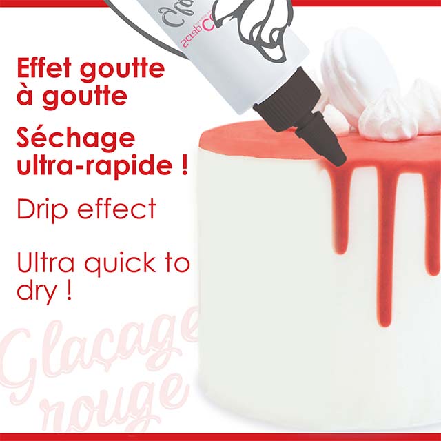 Decadent Red Drip Cake with Rich Chocolate Glaze – Perfect Celebration Dessert