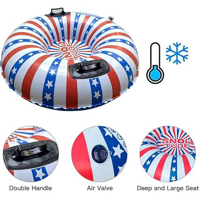 Deluxe Inflatable Ski Ring