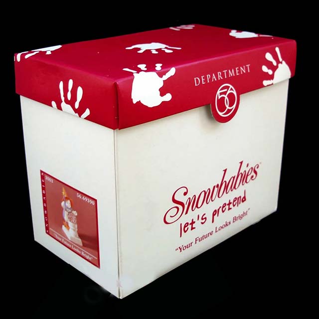 Dept. 56 Snowbabies "Your Future Looks Bright" (69390) - Let's Pretend Series Collectible Decor