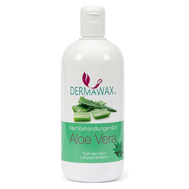 Dermawax Aloe Vera Post-Treatment Milk – Ultimate After Waxing Care, Wax Residue Remover &amp; Nourishing Skin and Body Formula
