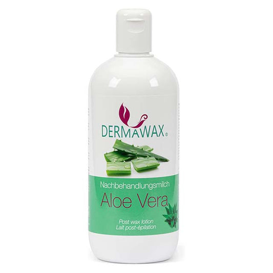 Dermawax Aloe Vera Post-Treatment Milk – Ultimate After Waxing Care, Wax Residue Remover &amp; Nourishing Skin and Body Formula