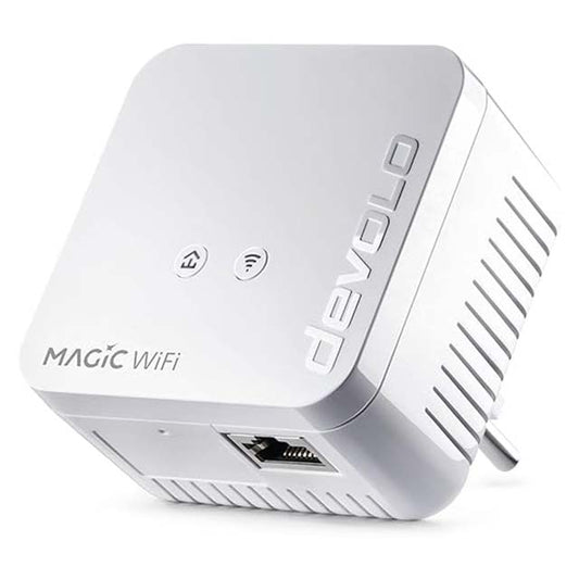 Devolo Magic 1 WiFi Mini - Compact Powerline Adapter - Ideal for Remote Working &amp; Streaming - French Plug
