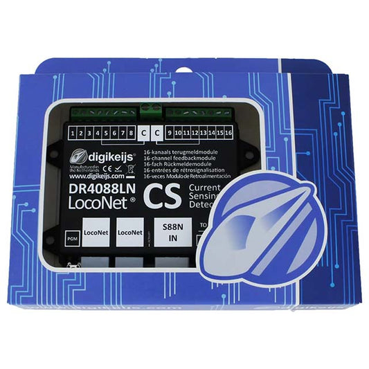 Digikeijs DR4088LN-CS S88/LocoNet Module – Advanced Digital Control for Model Railways
