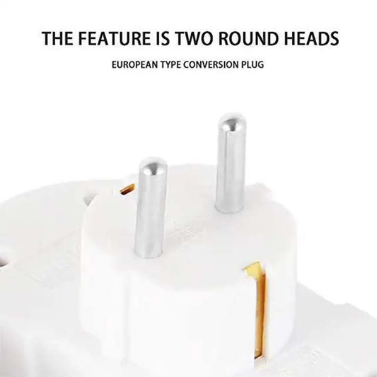 Double USB Wall Charger Adapter – 5V 2A Plug with Dual Socket Outlet for Smartphone &amp; Tablet Charging