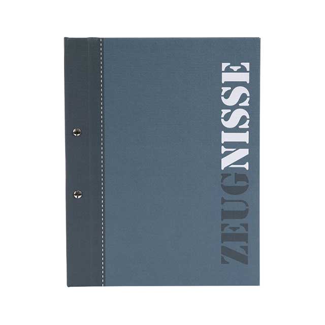 Dual-Tone Certificate Folder – Elegant Document Holder for Awards & Diplomas