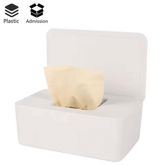 Dustproof Wet Tissue Box with Lid – Baby Wipes Storage Holder &amp; Dispenser for Home, Car, Office &amp; Nursery