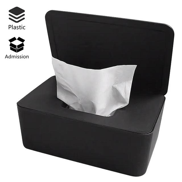 Dustproof Wet Tissue Box with Lid – Baby Wipes Storage Holder &amp; Dispenser for Home, Car, Office &amp; Nursery