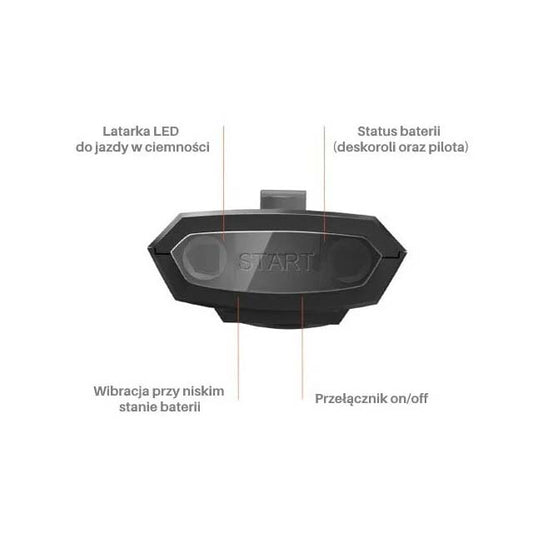 E-GO2 Electric Skateboard with Remote Control – High-Speed, Long-Range Off-Road Cruiser