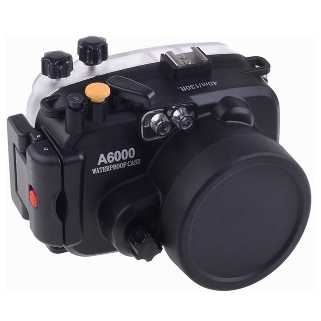 EACHSHOT 40M Waterproof Underwater Camera Housing Case for Sony A6000 – Premium Diving &amp; Waterproof Protection Bag