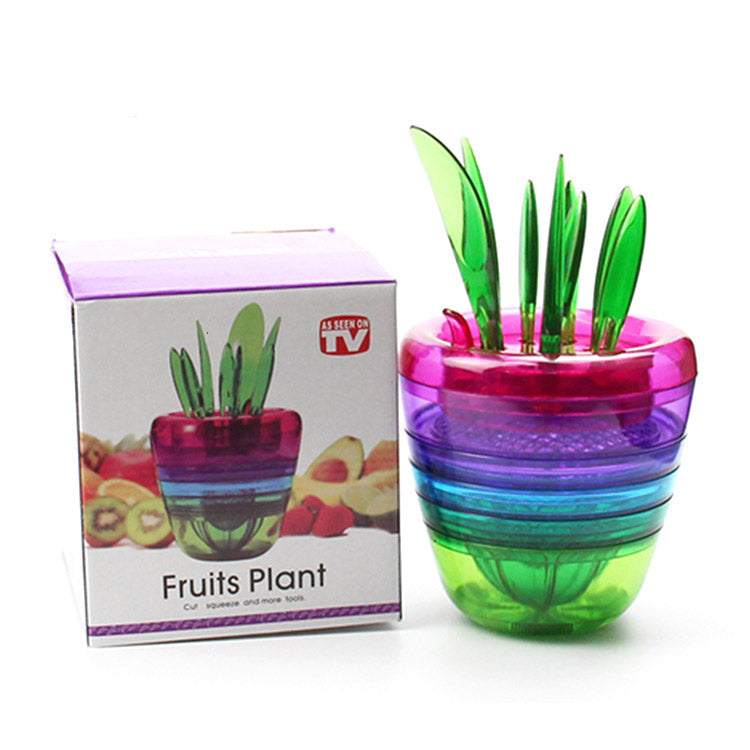 10-in-1 Colorful Fruit & Vegetable Prep Tool Set – Masher, Avocado Scoop, Citrus Cutter, Apple Cutter, Grater, Juicer & More
