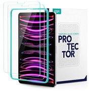 ESR 2-Pack Tempered Glass Screen Protector with Alignment Frame – HD Clarity, Anti-Scratch, Face ID &amp; Apple Pencil Compatible