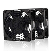 EZDIY-FAB 12cm 120mm 200CFM 4000RPM CPU Cooling Fan- 12V DC 4-Pin Molex PC Computer High CFM Cooling Case Fan with Metal Finger Guard Grill for Bitcoin Mining-Mining