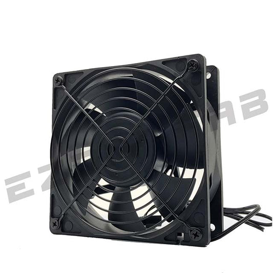 EZDIY-FAB 12cm 120mm 200CFM 4000RPM CPU Cooling Fan- 12V DC 4-Pin Molex PC Computer High CFM Cooling Case Fan with Metal Finger Guard Grill for Bitcoin Mining-Mining