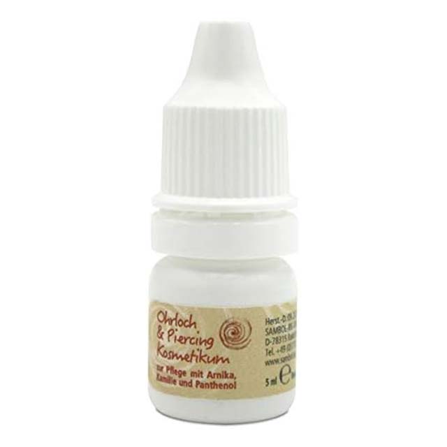 Ear Piercing Aftercare Lotion 5ml – Antiseptic Cleaning &amp; Soothing Care with Arnica, Chamomile &amp; Panthenol